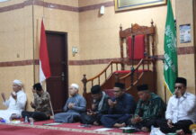 Dengan penuh tetesan air mata, Ketua Tanfidziyah NU Kota Medan Do’akan keselamatan Bangsa
