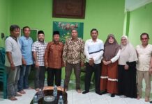RONI ZALDI DKK MEMBERIKAN APRESIASI KEPADA LBPH NU KOTA MEDAN ATAS DITERIMANYA PERMOHONAN MEREKA SEBAGAI PIHAK KETIGA YANG BERKEPENTINGAN DALAM GUGATAN PEMBATALAN SK NAZHIR MASID MUSLIMIN DI PENGADILAN TATA USAHA NEGARA MEDAN